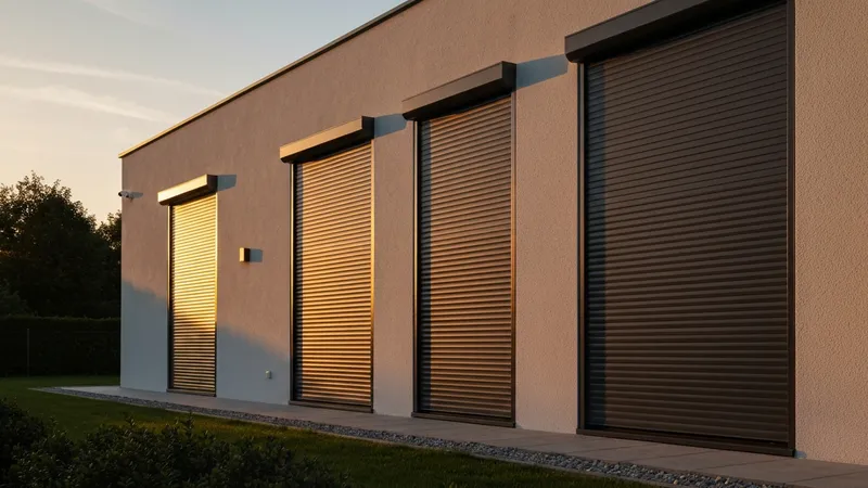 Matériaux aluminium et PVC pour volets roulants